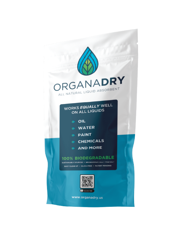 OrganaDry 1 lb. Biodegradable Liquid Absorbent