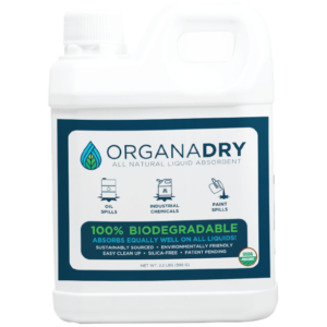 OrganaDry 2.2 lb. Biodegradable Liquid Absorbent