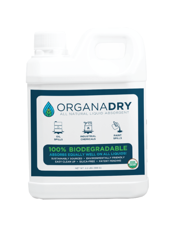 OrganaDry 2.2 lb. Biodegradable Liquid Absorbent